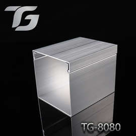 铝合金线槽方形7880 铝线槽80*80 金属线槽铝合金8080