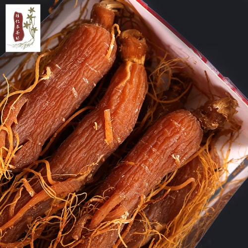 Ginseng from Changbai Mountain, Low Sugar Content, Full Root, 250g Boxed, Northeast Specialty, Red Ginseng, Factory Wholesale