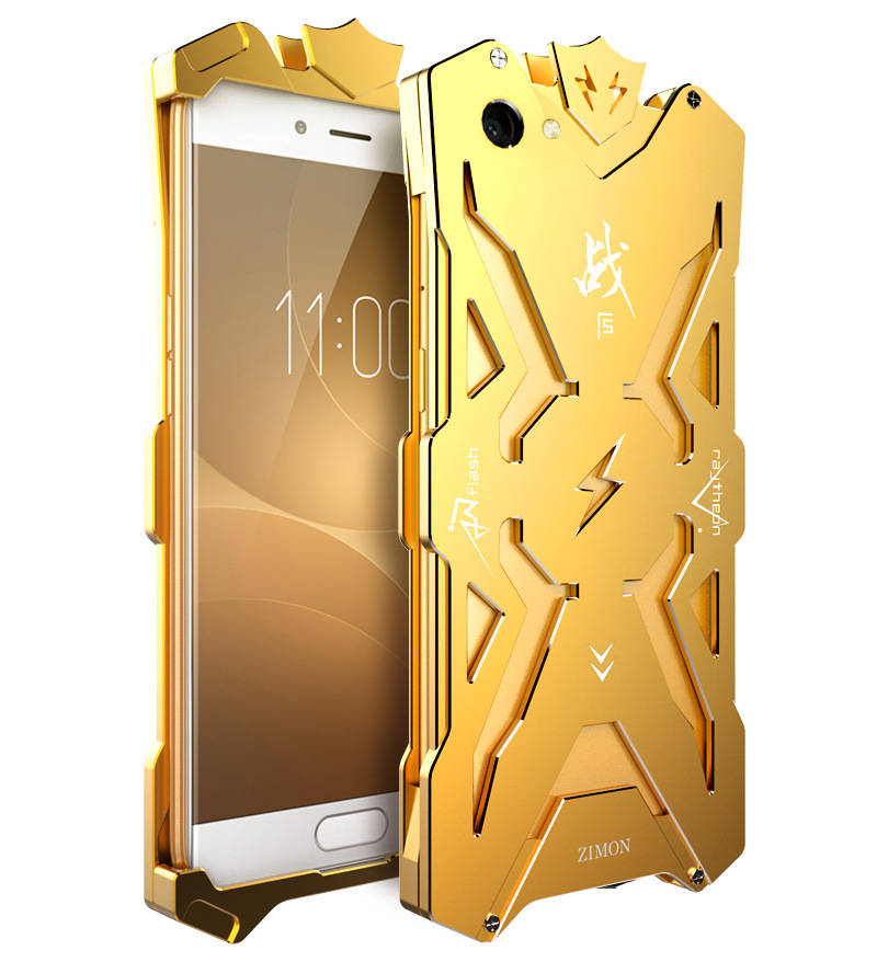 SIMON THOR Aviation Aluminum Alloy Shockproof Armor Metal Case Cover for vivo X9s & vivo X9s Plus