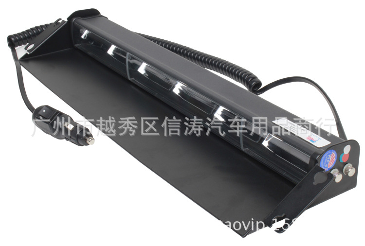 汽车爆闪灯雷电吸盘18灯开道频闪红蓝白黄12V点烟器|ms