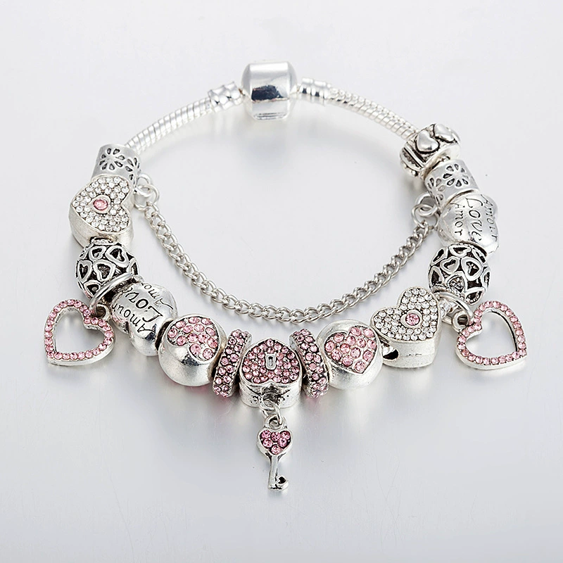 Металлический подвес для ключей, бусин bracelet, английский, прямые продажи фабрики