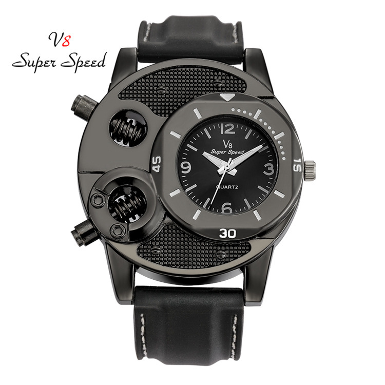 Watch Trend Men's Watch Quartz Watch Leisure Fashion Silicone Watch Manufacturer Wholesale