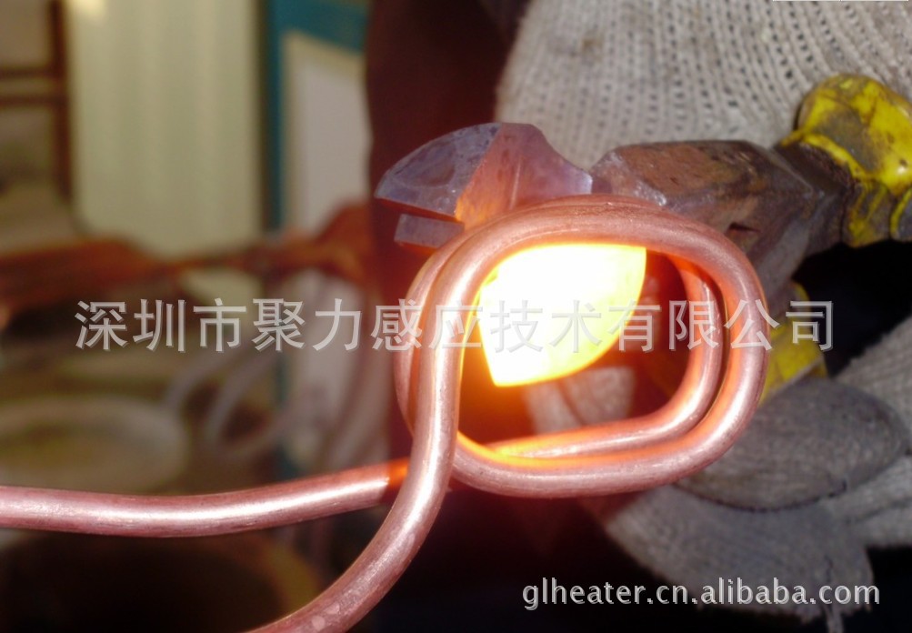 高质25kw高频焊机 感应焊银焊 磷铜钎焊铜件刀具锯齿焊机（感应加热，中高频，焊接机）厂家价格9500元台其它深圳市聚力感应技术有限 