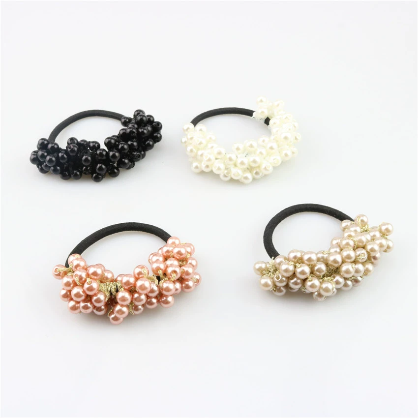 Аксессуар для волос, массив bracelet бисерная ручная работа из жемчуга, модная верёвочка для волос, оптовая
