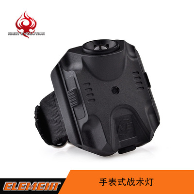 element factory wholesale Watch-style Adjustable nylon Wrist strap outdoors Tactical Lights NE09001
