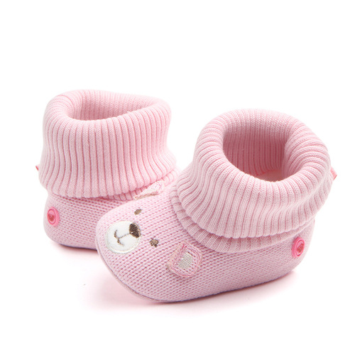 New baby woolen shoes, soft sole non-slip baby shoes, baby toddler shoes wholesale 0793