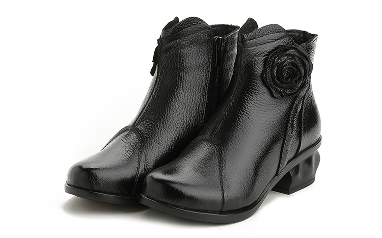 Bottes femme en En cuir - Ref 3354301 Image 77