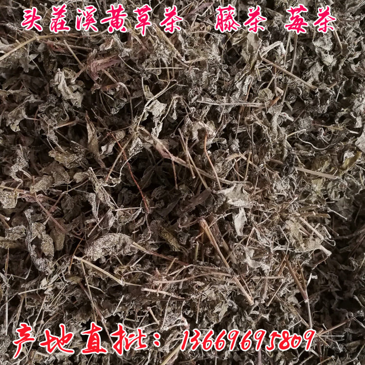 广西野生溪黄茶 溪黄草 藤茶 莓茶 溪黄茶 产地直批|ru