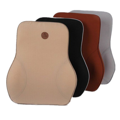 汽车腰靠 批发车用靠垫腰枕颈枕靠背记忆棉头枕腰靠套装汽车用品