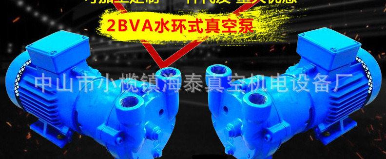 深圳真空泵水环式真空泵2BVA2061真空吸附包装化工塑料抽气真空泵