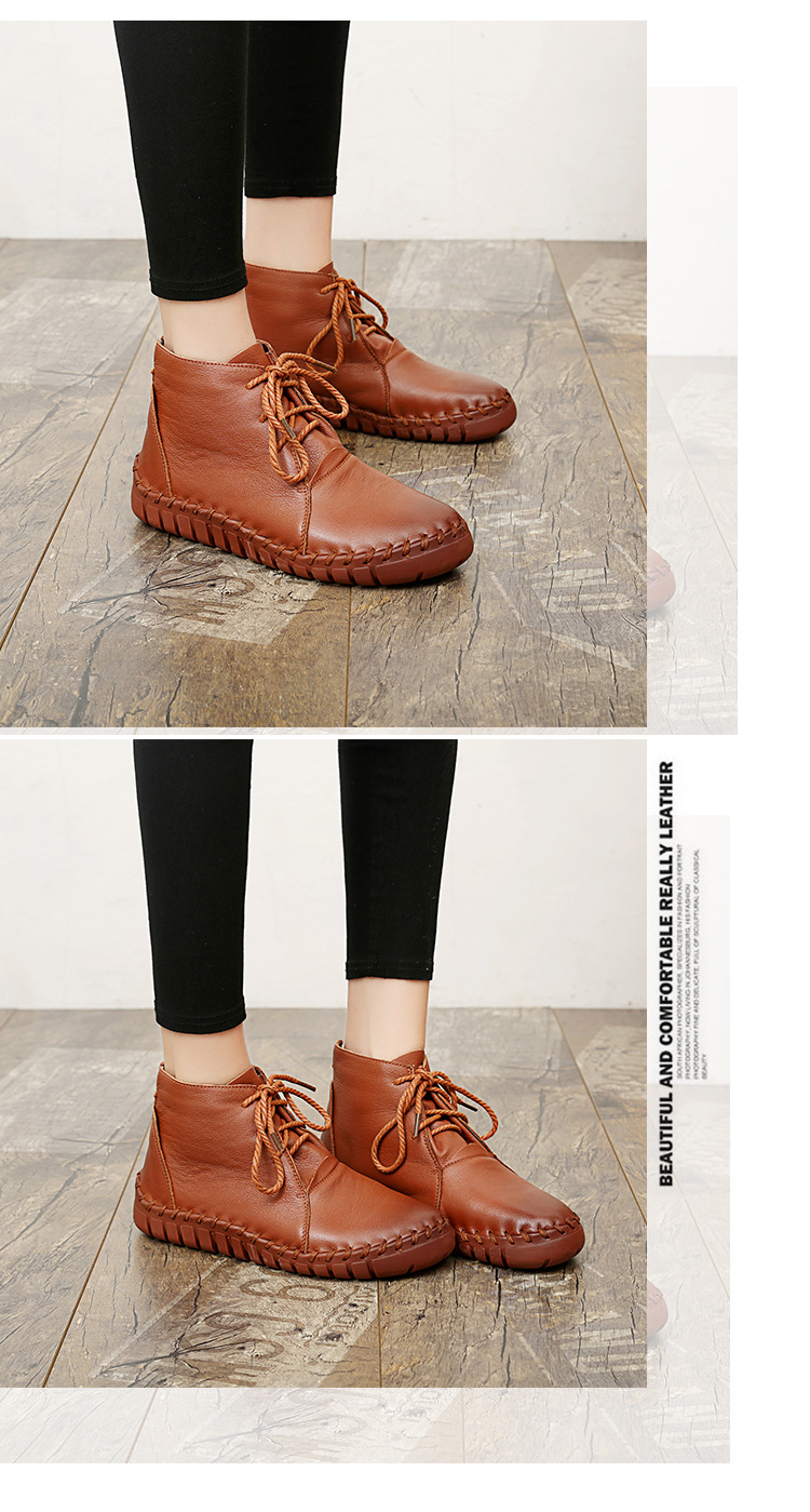 Bottes femme INFOHOMME en En cuir - Ref 3355276 Image 30