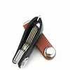 Keychain, storage system, key bag suitable for men and women, genuine leather