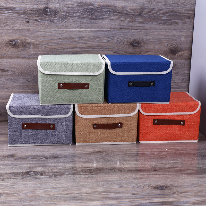 Simple and modern with lid storage box l...