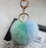 Cute puffer ball, two-color keychain, accessory, pendant, 8cm