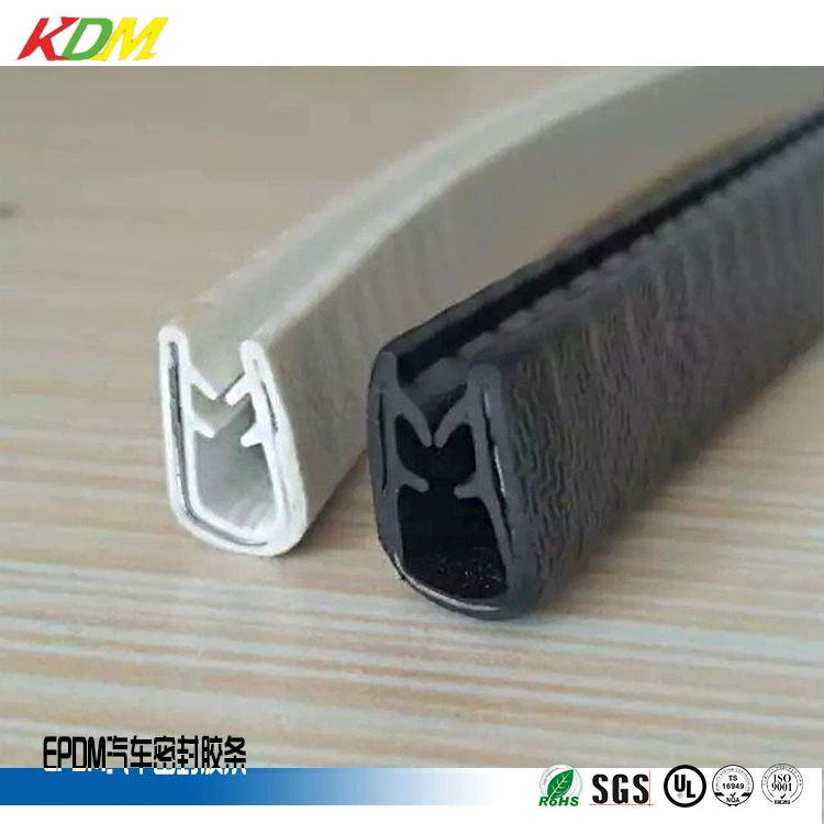 U型带钢带胶条钢丝汽车门边挤密机箱机柜密封胶条带钢片装饰条