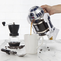 Creative R2D2 Robot Home Mini Hand-brewed Coffee Machine Insulated Pot Coffee Pot Mocha French Press Pot