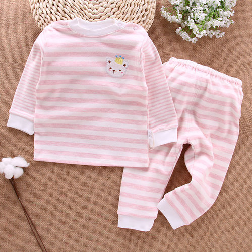 Infant clothing, autumn clothes, autumn trousers, pure cotton spring and autumn newborn clothes, colorful cotton children's clothing, baby pajamas and underwear sets