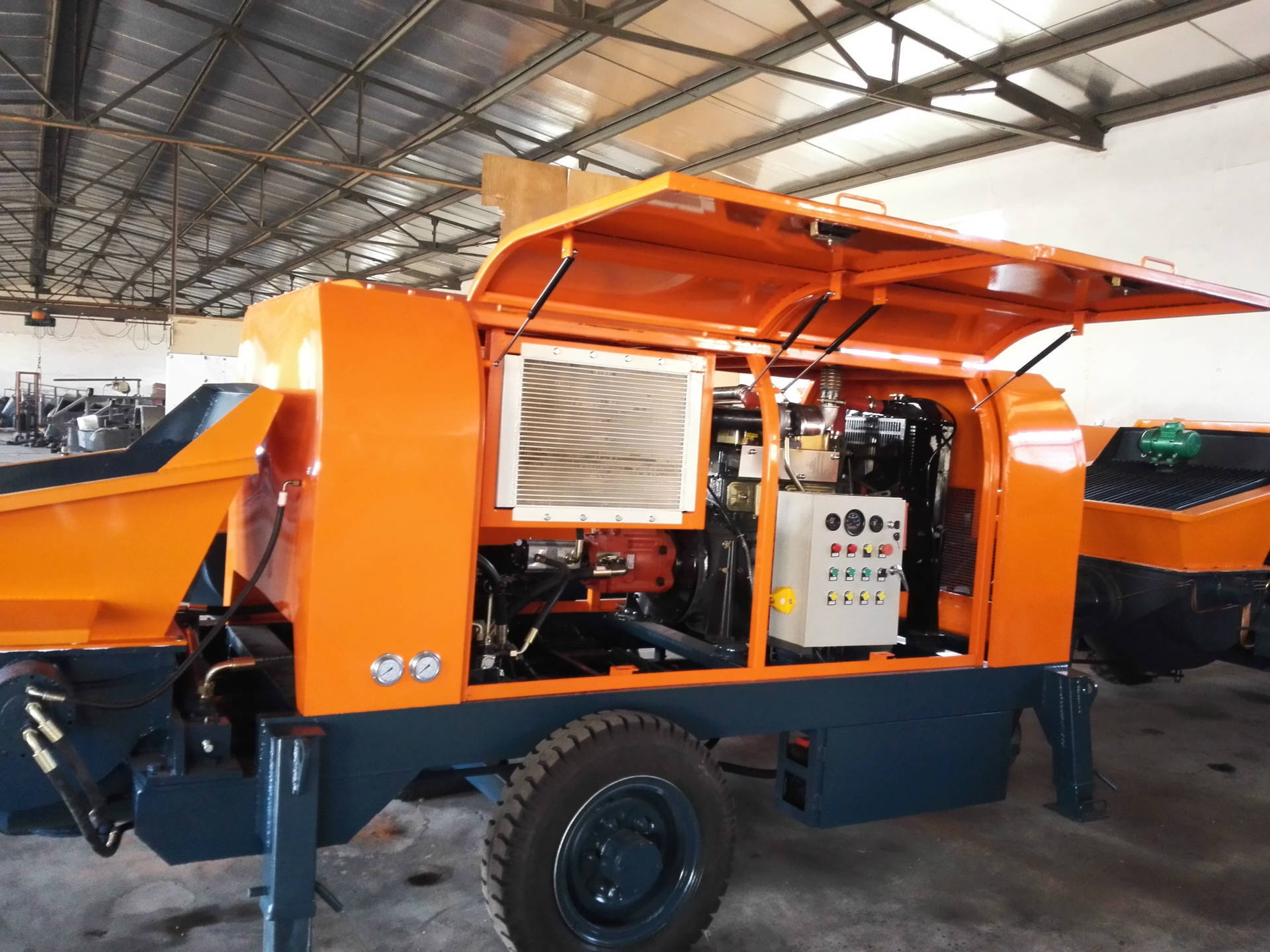 50混凝土泵 HBTS50混凝土输送泵 50地泵 40拖泵 混凝土拖泵 泵机