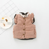 Children's demi-season vest for early age, Korean style, increased thickness, 0-1-2-3-4 years