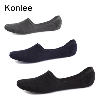 隐形男袜 豆豆鞋袜子 夏季硅胶浅口男士隐形袜 仿手缝|ms