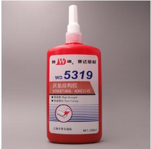 WD WD5319 厌氧结构胶水磁钢胶电机胶铁氧体紫色50ml