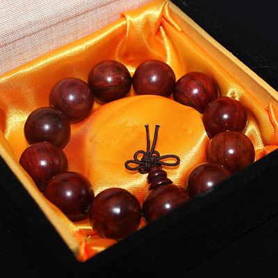 Manufactor Rosewood Rosewood Bracelet man Beads Hand string wholesale Lobular red sandalwood Bracelet Hand string Wenwan