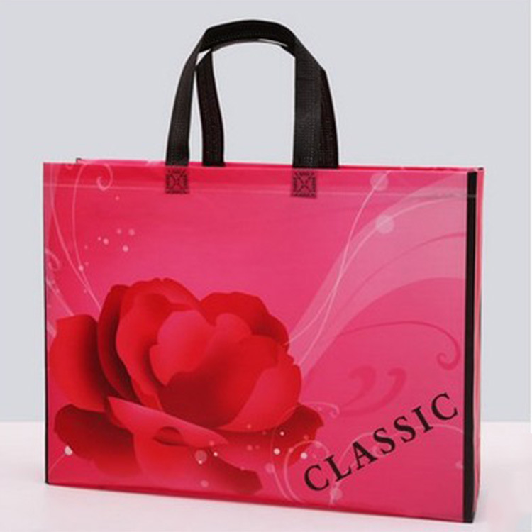 无纺布袋定做彩印环保平口手提袋覆膜折叠购物礼品服装包装袋批发