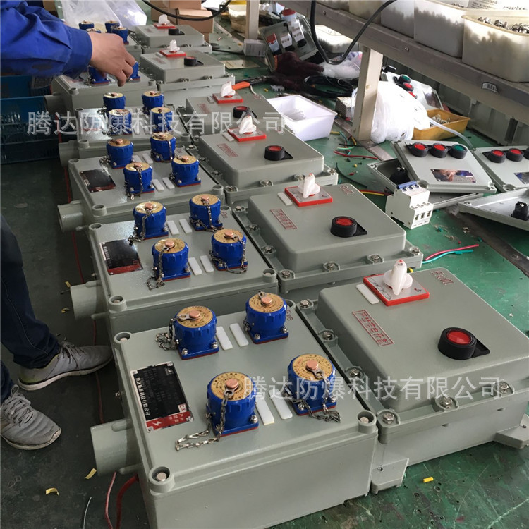 乐清防爆检修箱 铸铝动力检修箱 bwx无火花插座开关箱