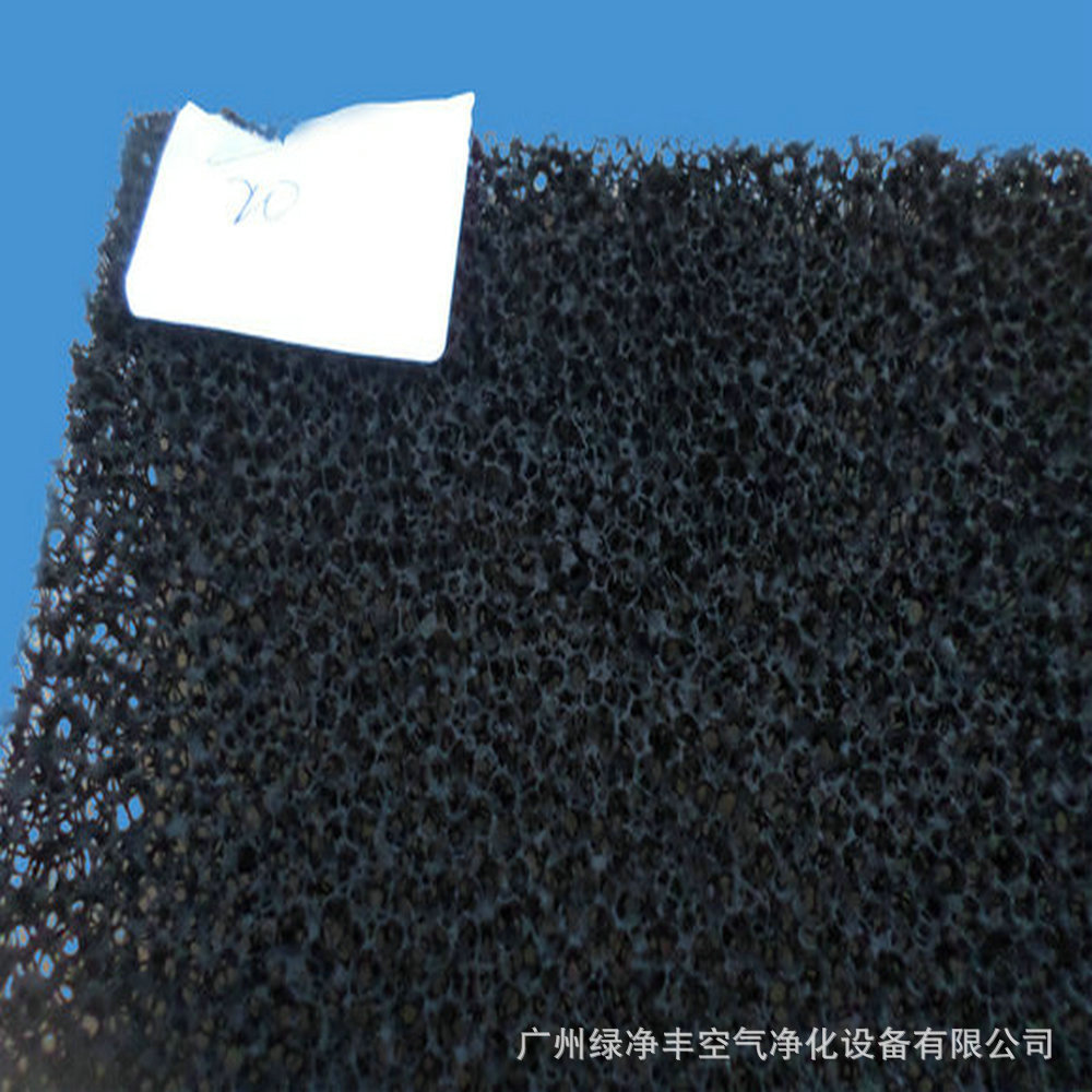 厂家供应空气过滤海绵 鱼缸过滤海绵 聚氨酯网状过滤海绵|ru