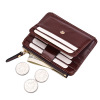 Card coin purse buckle, US dollars, oil, sacral zipper anti -magnetic RFID creative wallet can be put in key