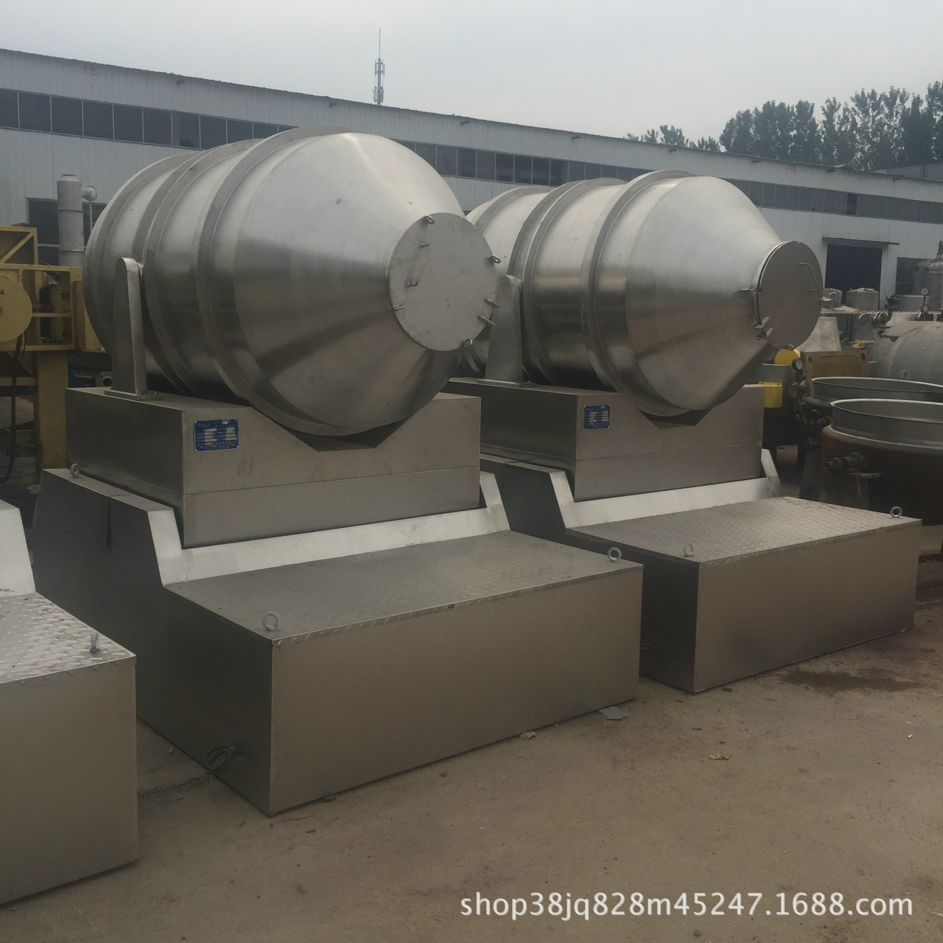 低价出售二手混合机二维混合机 ,二手2000L二维混合机,二手混料机