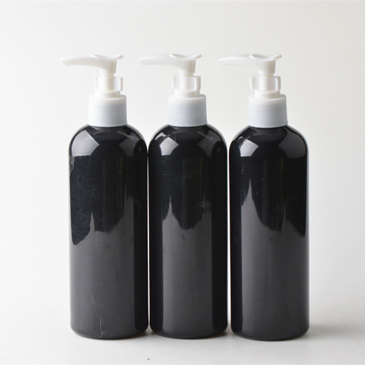现货供应300ml洗发水瓶乳液瓶塑料PET瓶沐浴露瓶化妆品包材 