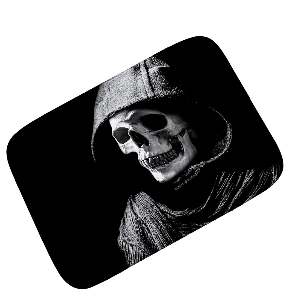 Air bag vampire haunt scary Halloween carpet floor mat bathroom absorbent non-slip foreign trade door mat custom