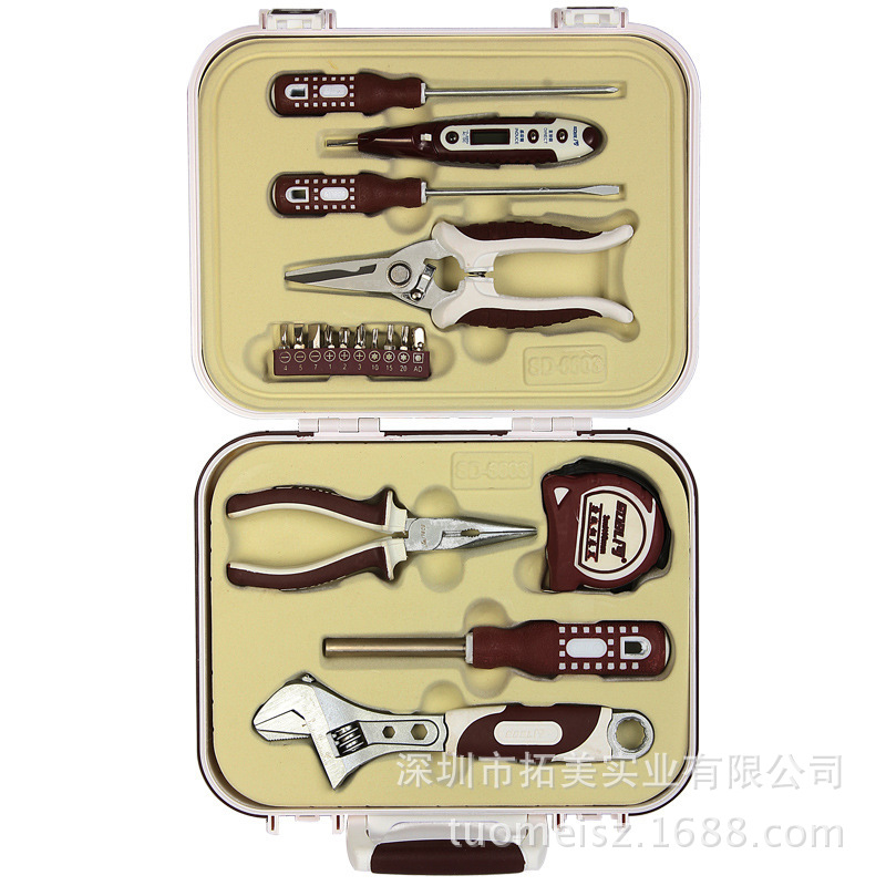 圣德保罗19件套家用工具套装 SD-6603
