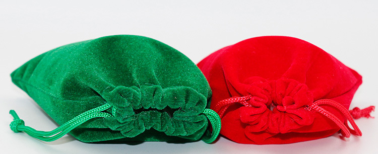 多尺寸单面绒布束口袋 饰品袋 首饰袋 礼品袋 绒布