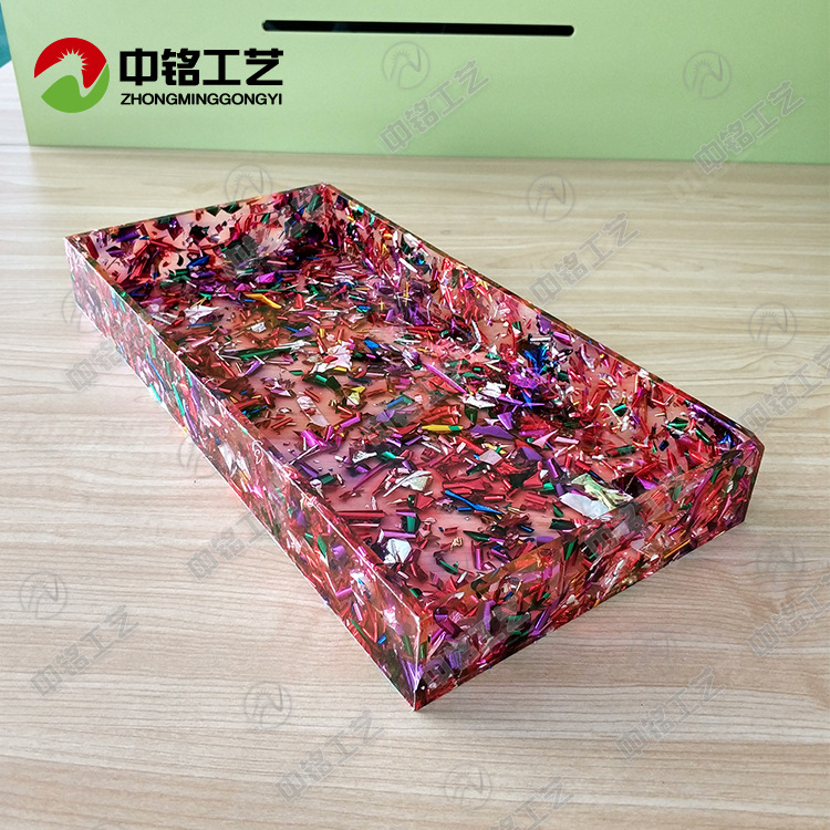 厂家加工定做创意亚克力展示盒 有机玻璃方形礼品盒 首饰包装盒