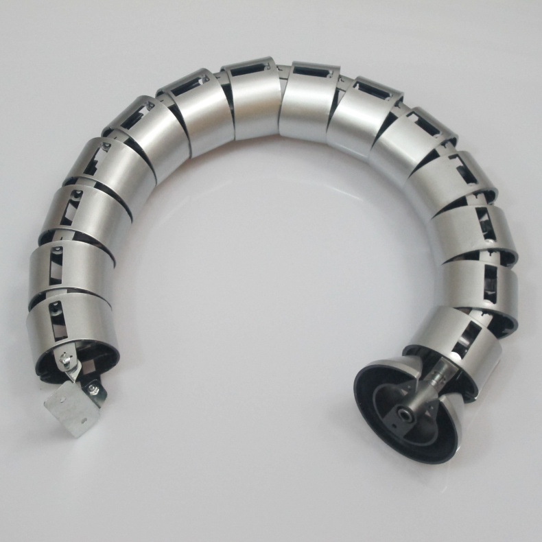 熳钖圆形蛇形管办公桌室藏电线管线盒孔盖电脑穿线管整理走线管