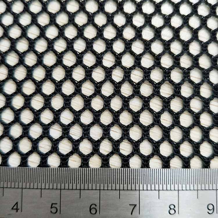 东莞添瑞厂家供应针织网布A054  箱包鞋材面料 软手感网眼布