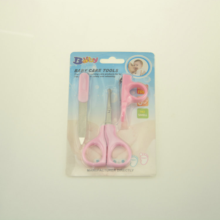 Bebé cortauñas creativas cortauñas bebé recién nacido suministros al por mayor bebé manicura traje de tres piezas