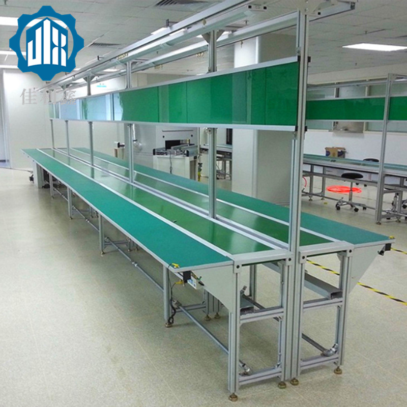 厂家直供双皮带流水线 平板电脑组装线 东莞手机电话机装配生产线