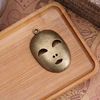 Retro mask, amulet, pendant, high quality metal accessory, wholesale