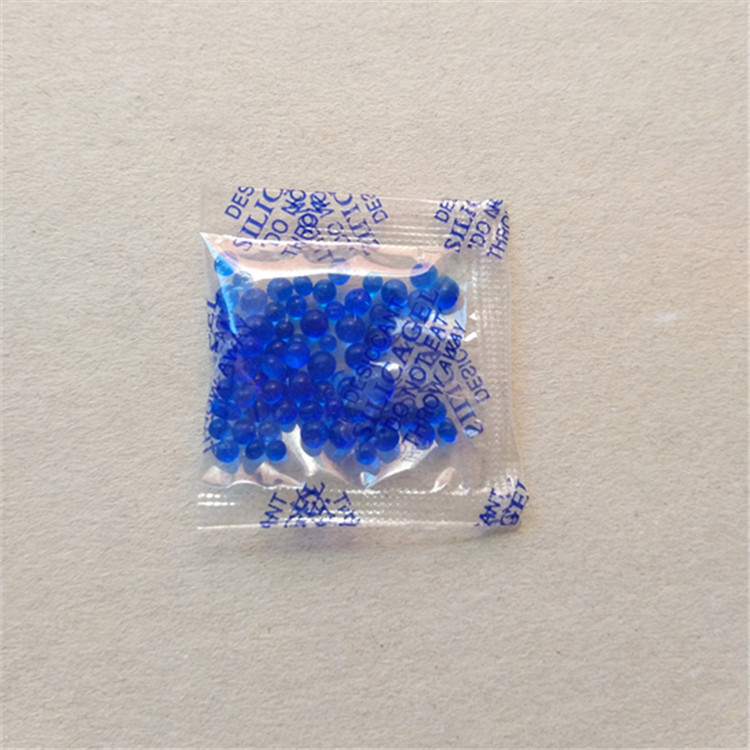 小包装变色干燥剂，1克变色硅胶干燥剂，蓝色/橙色防潮珠