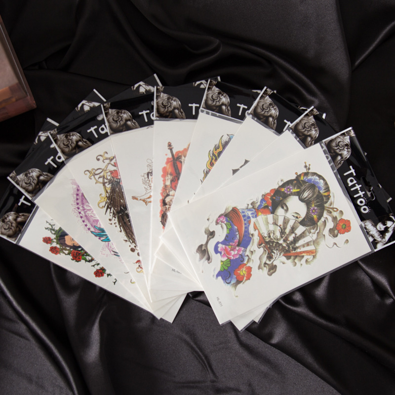 Waterproof tattoo stickers, sticker