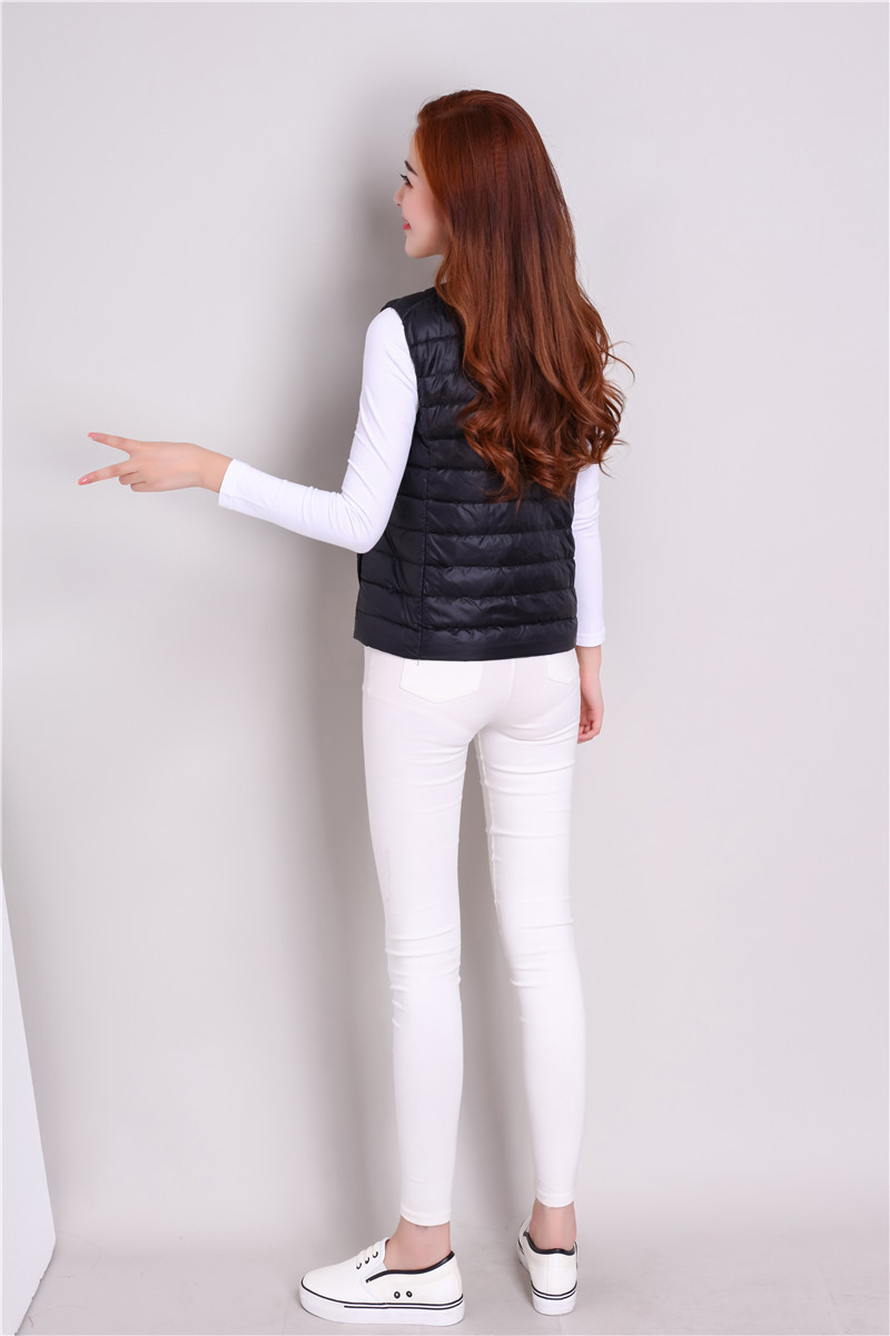 Gilet femme en Duvet de canard blanc - Ref 3316304 Image 31