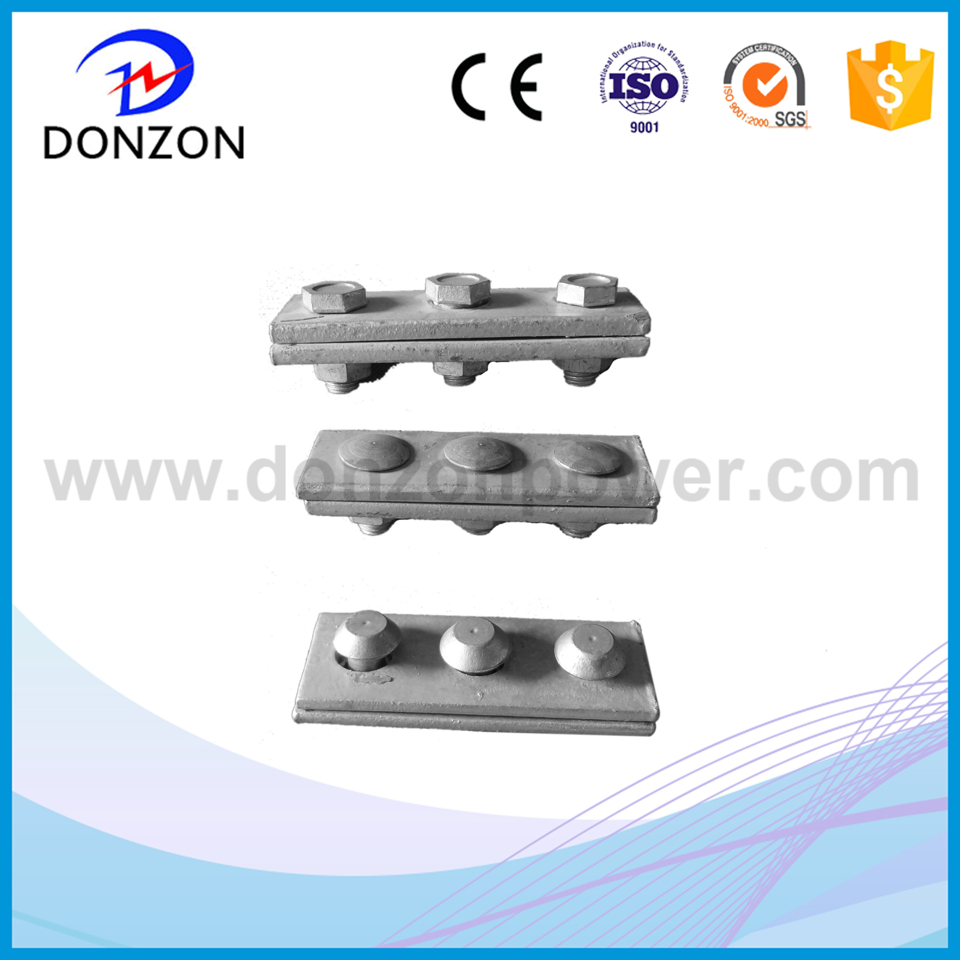 厂家生产JB-2并沟线夹 铝绞线 钢芯铝绞线用