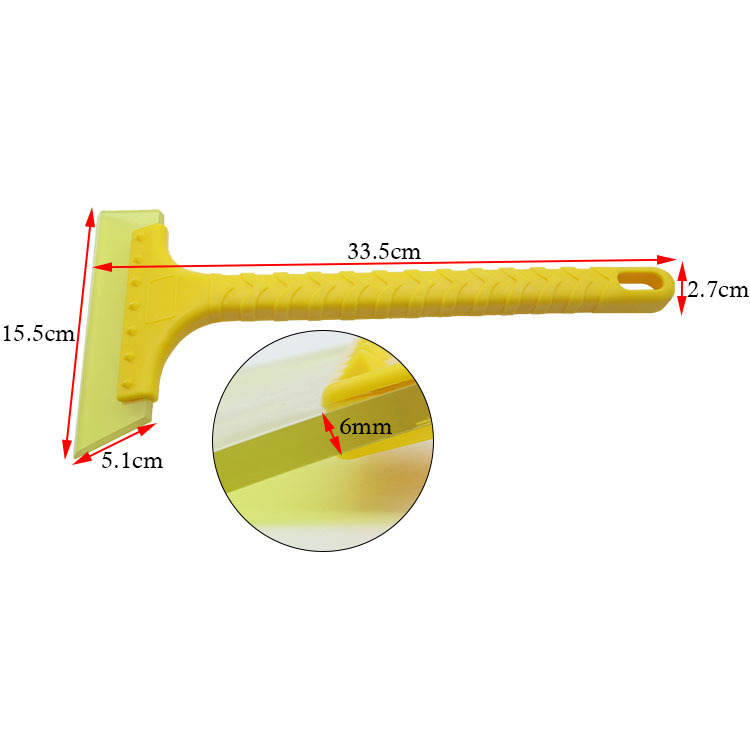 汽車除雪鏟大號長柄牛筋刮板洗車水刮玻璃刮牛筋水刮R-3108