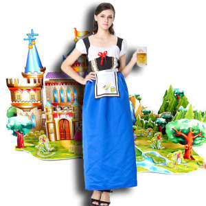 German Oktoberfest costume German Bavaria October Beer Festival Traditional Costume Halloween work clothes
