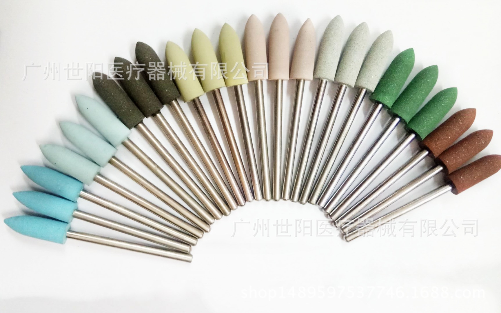 硅胶磨头 牙科口腔材料 光固化树脂抛光工具 玉石陶瓷蜜蜡打磨