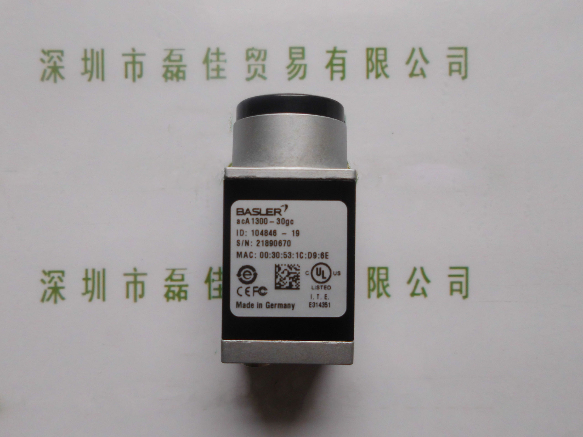  巴斯勒BASLER　acA1300-30gc工业相机