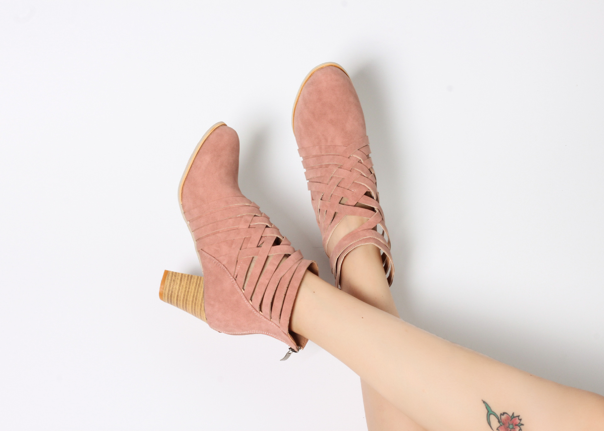 Bottes femme en PU artificiel - Ref 3354897 Image 20